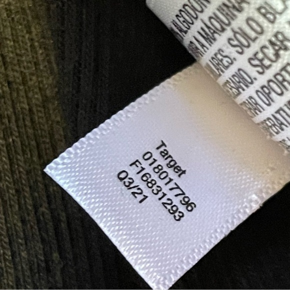 a new day ribbed black body suit Long Sleeve New NWT XXL - Picture 9 of 9